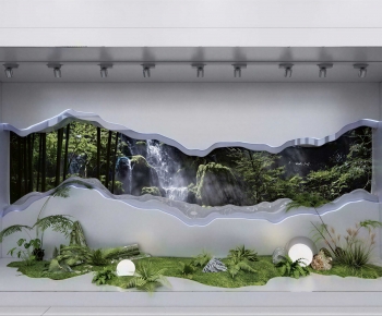 Modern Plant Landscaping-ID:672288898