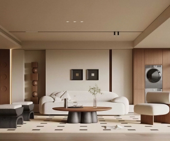 Modern A Living Room-ID:505398044