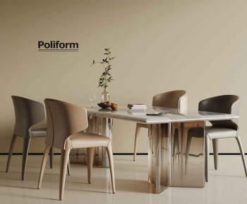 Modern Dining Table And Chairs-ID:161379105