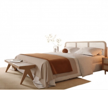 Modern Double Bed-ID:464189059