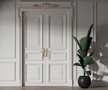 French Style Double Door-ID:863805061