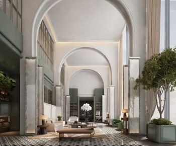 New Classical Style Lobby Hall-ID:399625061