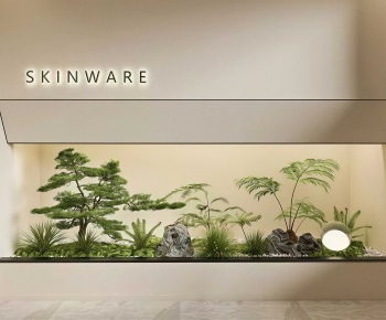 New Chinese Style Plant Landscaping-ID:460063931