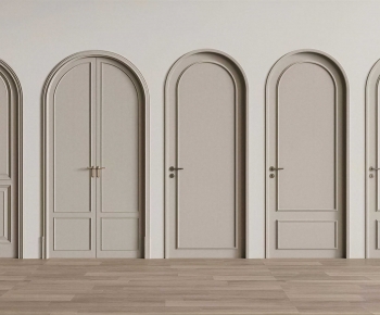 French Style Single Door-ID:533630828