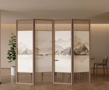 New Chinese Style Wooden Screen Partition-ID:159293891
