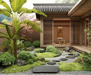 Japanese Style Courtyard/landscape-ID:867084036