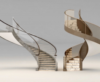 Modern Rotating Staircase-ID:964890004