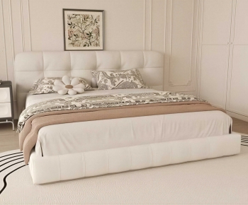 Modern Double Bed-ID:152409122