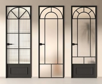 French Style Single Door-ID:727422955