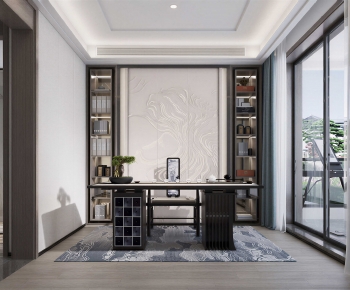 New Chinese Style Study Space-ID:779558909