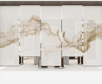 New Chinese Style Door Curtain-ID:663716082