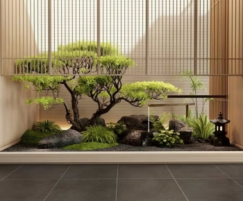 New Chinese Style Plant Landscaping-ID:780512098