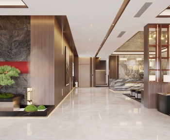 New Chinese Style Lobby Hall-ID:275479084