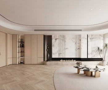 Modern A Living Room-ID:537345895