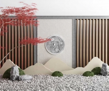 New Chinese Style Plant Landscaping-ID:470063923