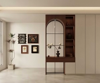 Modern Entrance Cabinet-ID:803479918