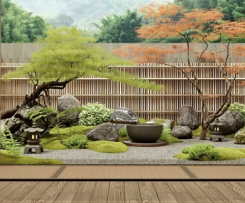 Japanese Style Courtyard/landscape-ID:629467019