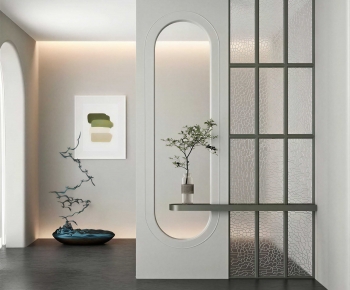 Modern Glass Screen Partition-ID:783494008