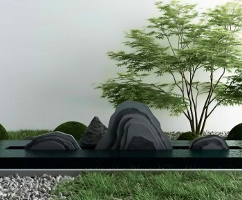 New Chinese Style Plant Landscaping-ID:817517047