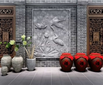 New Chinese Style Garden-ID:902211904