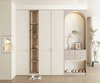 French Style Shoe Cabinet-ID:256789926