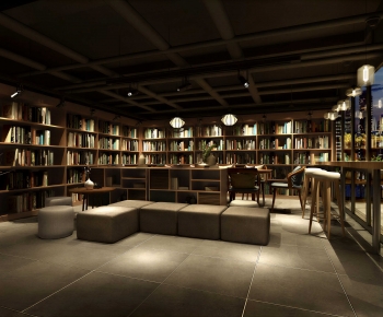 Modern Bookstore Book Bar-ID:419709925