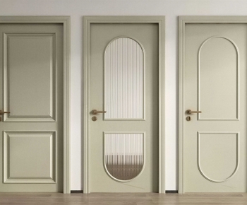 French Style Single Door-ID:818697938