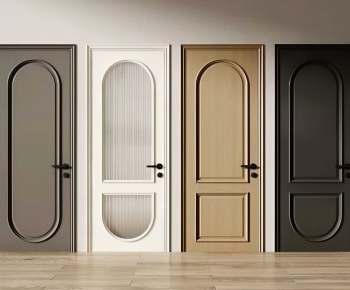 French Style Single Door-ID:631434924