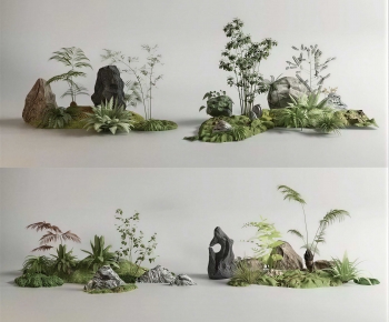 New Chinese Style Plant Landscaping-ID:170799978