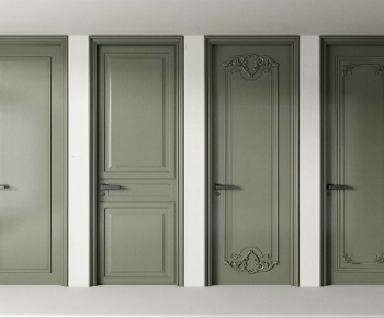 French Style Single Door-ID:199368004