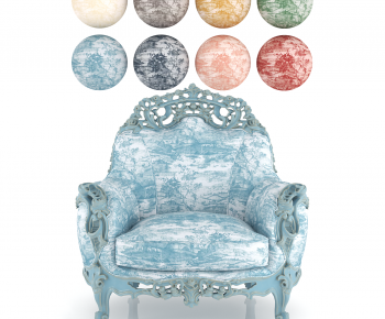 European Style Single Sofa-ID:178452976