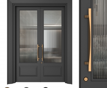 Modern Double Door-ID:988884939