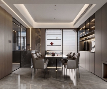 Modern Dining Room-ID:435581926