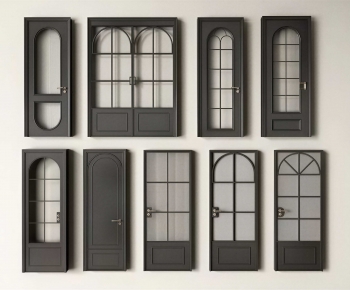 French Style Single Door-ID:960262066