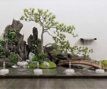 New Chinese Style Garden-ID:529480932