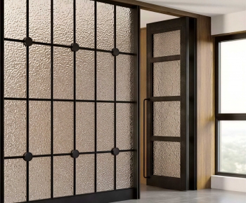 Modern Glass Screen Partition-ID:577548986