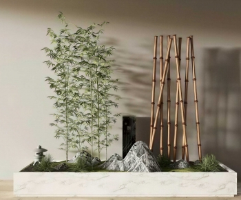 New Chinese Style Plant Landscaping-ID:575661901