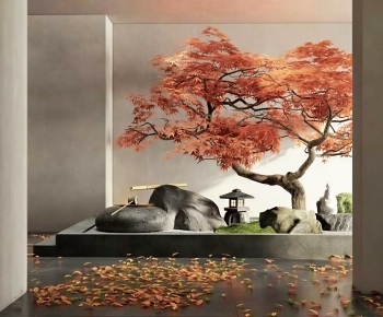 New Chinese Style Plant Landscaping-ID:834120042