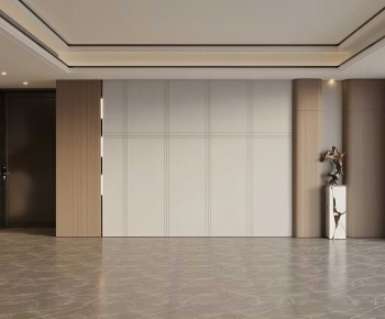 New Chinese Style TV Wall-ID:550214053