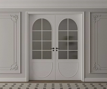 French Style Single Door-ID:222304112