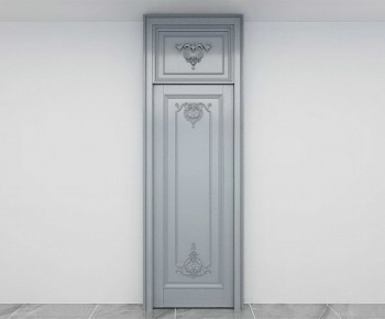 French Style Single Door-ID:444098953