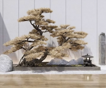 New Chinese Style Plant Landscaping-ID:150780794