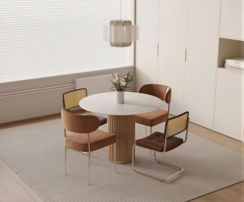 Modern Dining Table And Chairs-ID:546159032