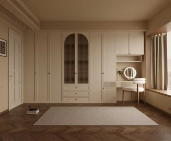 Modern Clothes Storage Area-ID:124011043