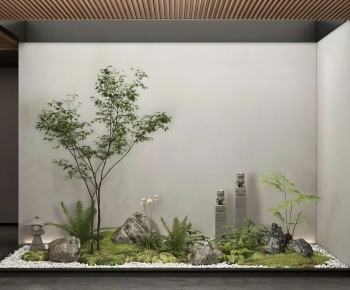 New Chinese Style Plant Landscaping-ID:701509005