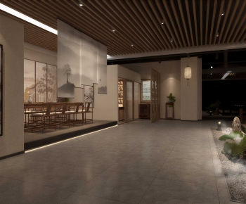 Chinese Style Teahouse Tea House-ID:255861046