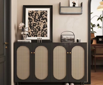 French Style Shoe Cabinet-ID:544019945