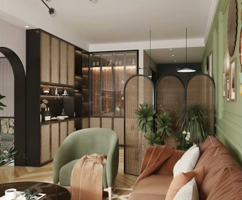 Modern A Living Room-ID:574414976