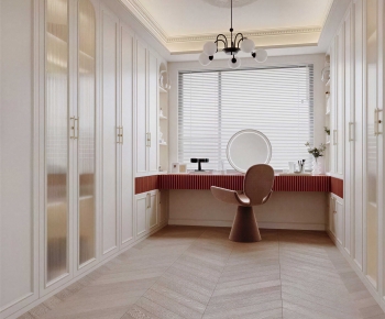 French Style Clothes Storage Area-ID:728893044