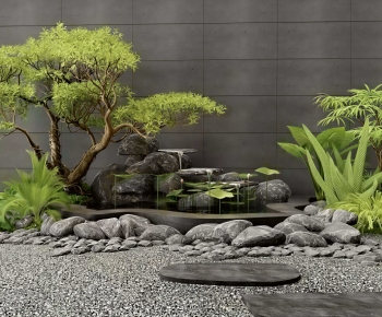 New Chinese Style Plant Landscaping-ID:853013991